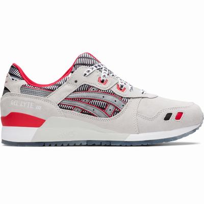 Asics Gel-Lyte III - Miesten Tennarit - Harmaat/Hopea